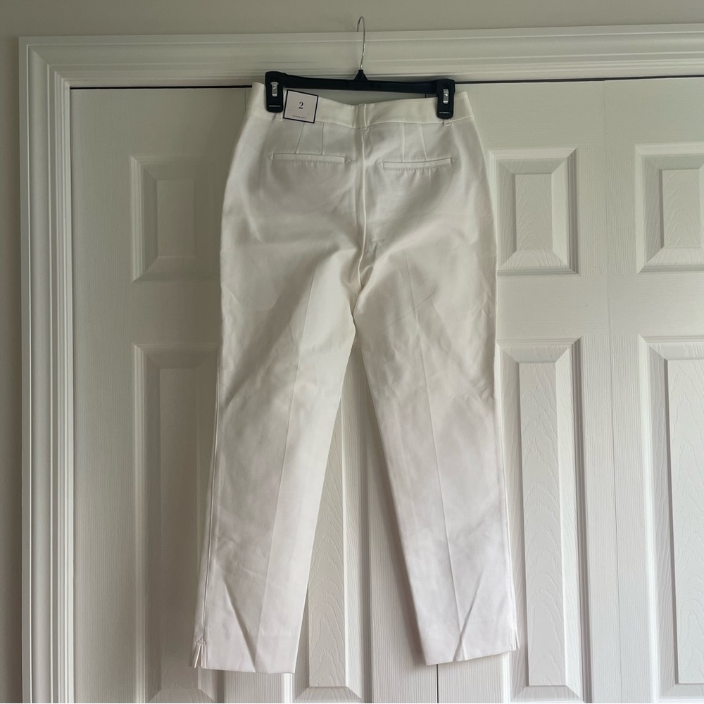 NWT White House Black Market slim ankle pants - Picture 2 of 5
